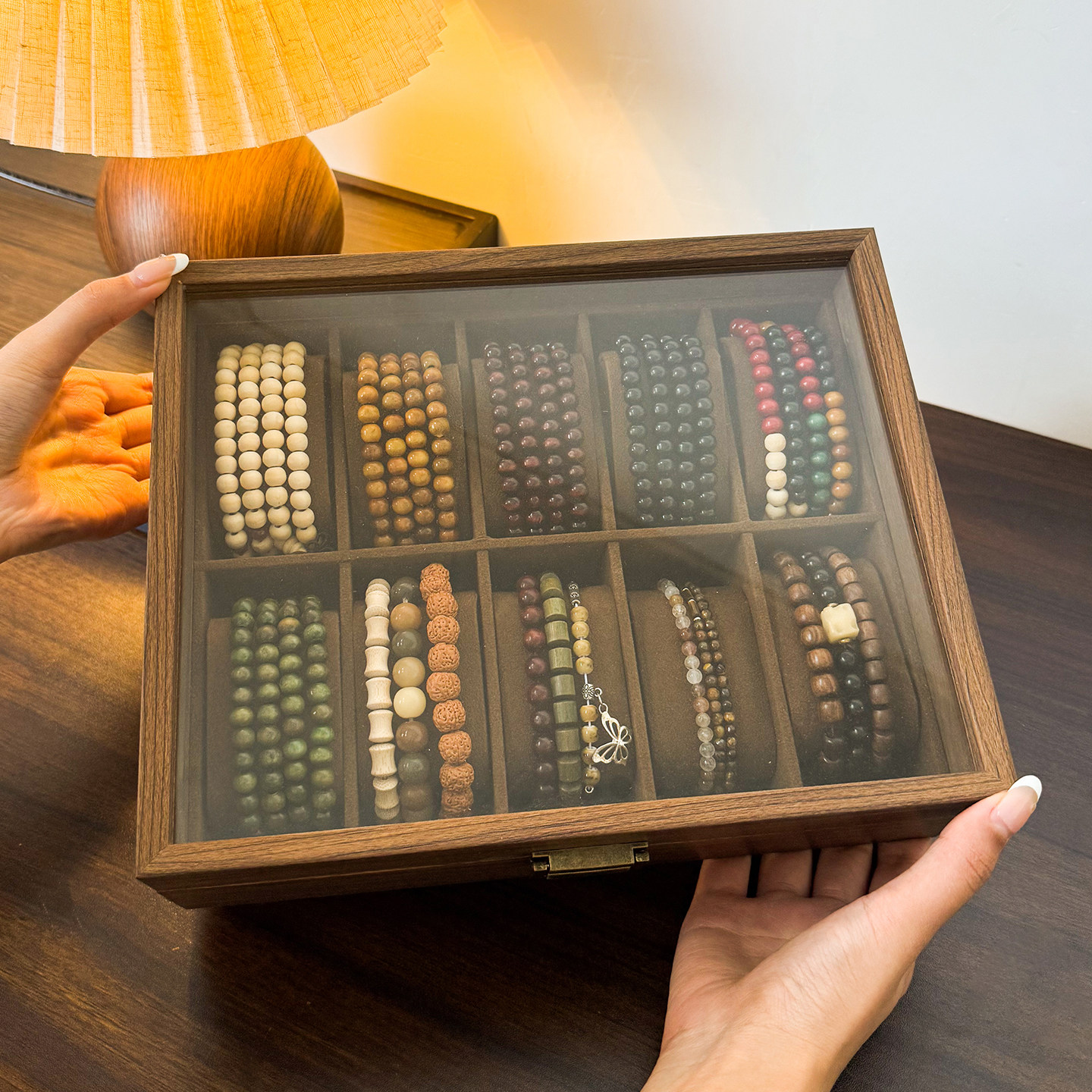 手表收纳盒高档精致胡桃木防尘防氧化手串手链盒男表女表展示盒子,淘宝优惠券,粉丝福利购,淘宝优惠卷