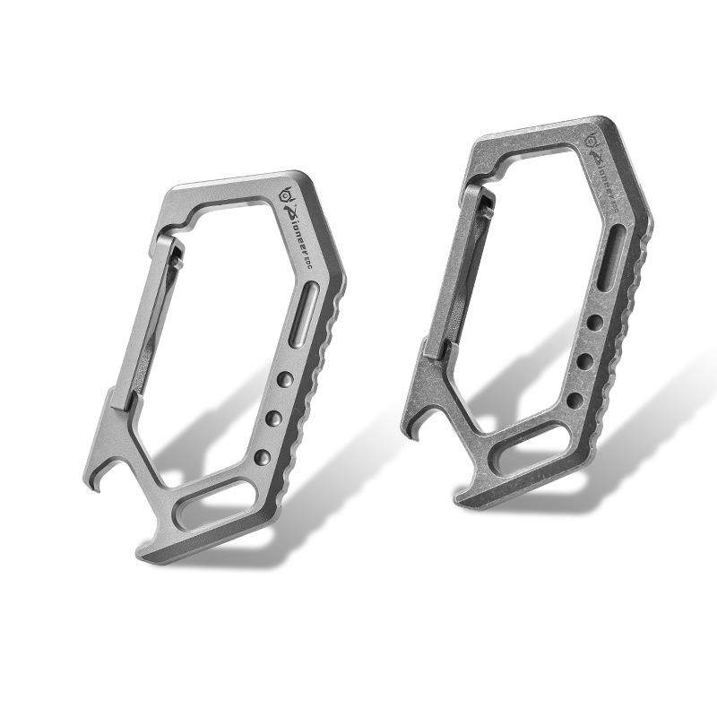 厂家直销钛合金登山扣户外多功能登山扣野营工具钛合金汽车钥匙扣,淘宝优惠券,粉丝福利购,淘宝优惠卷