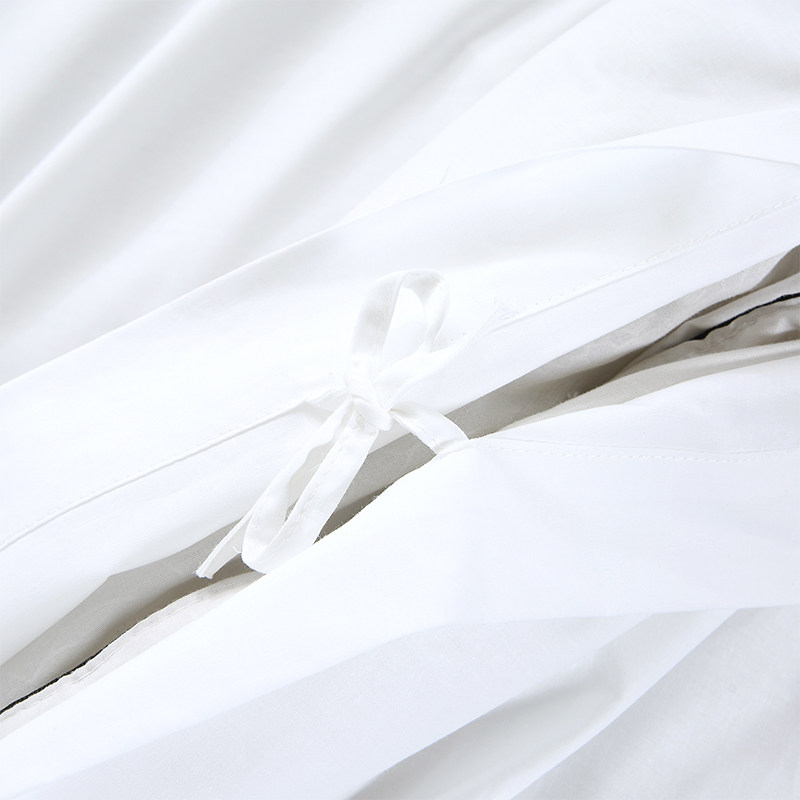 酒店纯白色被套床单枕头套宾x馆三件套四件套套件床品纯色多件套,淘宝优惠券,粉丝福利购,淘宝优惠卷