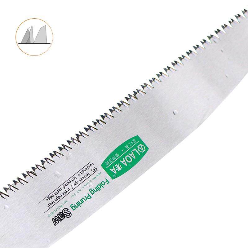 家用折叠园林锯替刃户外手板锯锯片三面磨齿SK5锋利快速锯片,淘宝优惠券,粉丝福利购,淘宝优惠卷