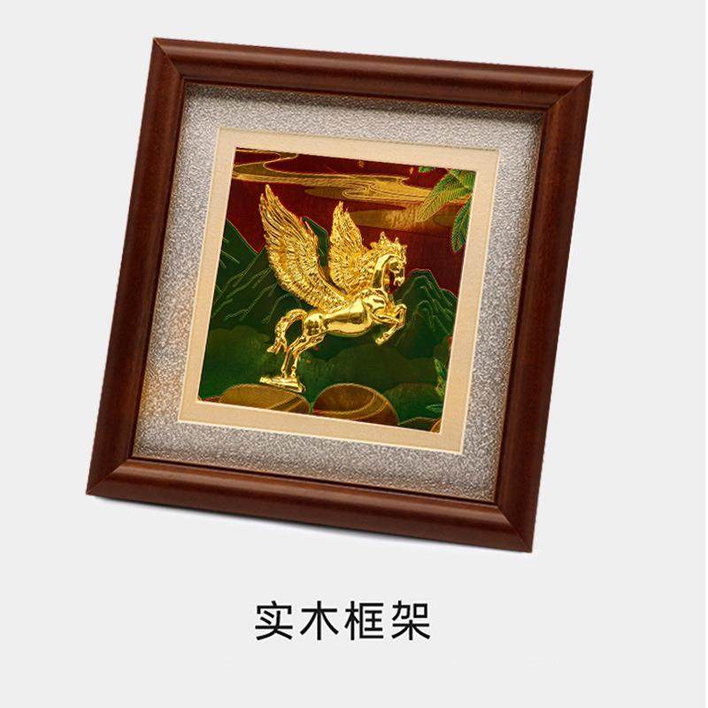 马年 马相框 新款飞马凌云木相框 创意相框摆台摆件 送礼佳品,淘宝优惠券,粉丝福利购,淘宝优惠卷