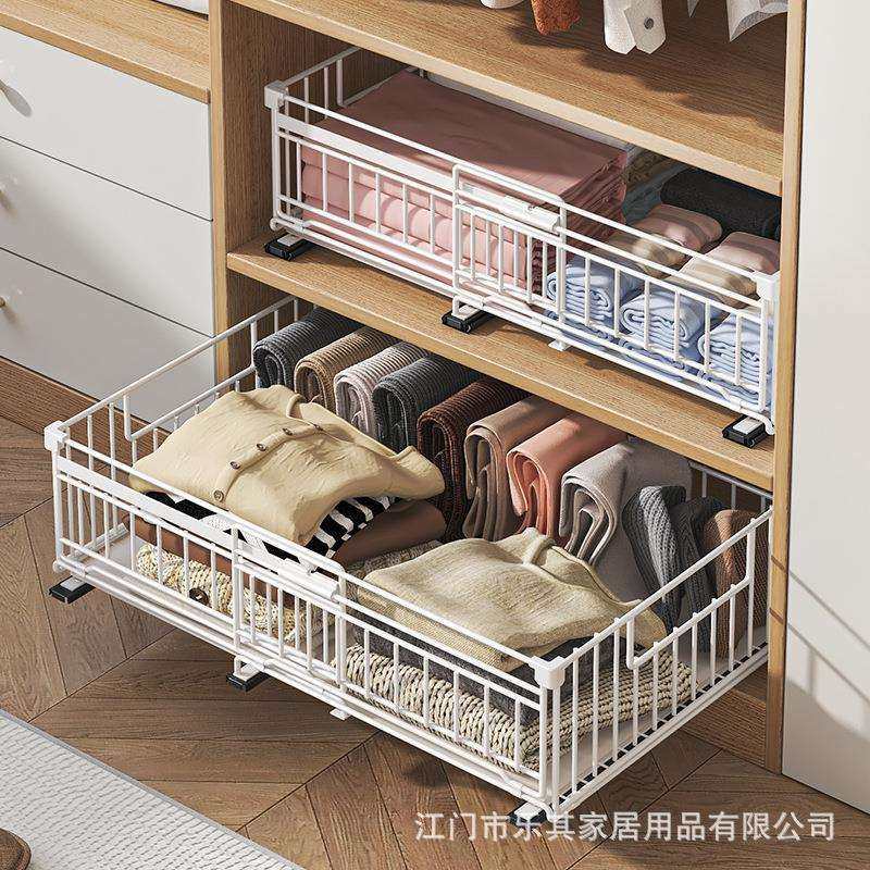 抽拉式厨房置物架折叠抽屉式橱柜碗碟调料拉篮下水槽抽拉收纳架子,淘宝优惠券,粉丝福利购,淘宝优惠卷