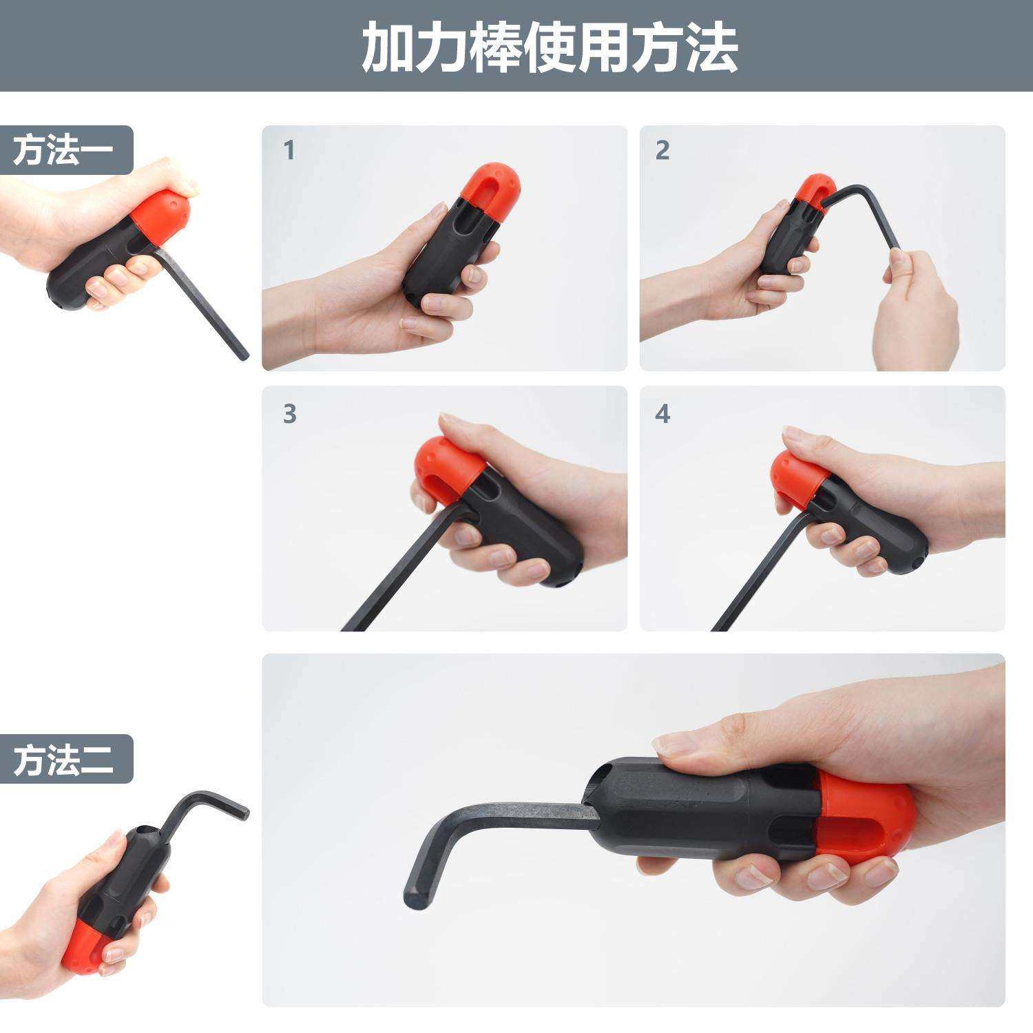 30PC带加力棒盒装公制英制发黑加长内六角工具全套内六角工具扳手,淘宝优惠券,粉丝福利购,淘宝优惠卷