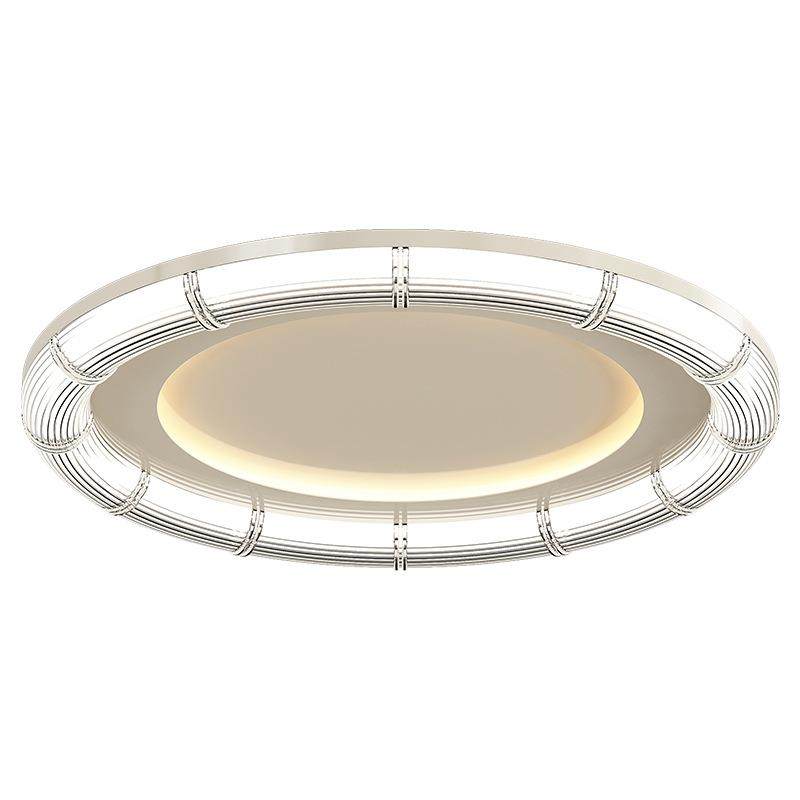 简约创意圆形LED吸顶灯卧室房间灯现代极简餐厅书房全光谱灯具,淘宝优惠券,粉丝福利购,淘宝优惠卷