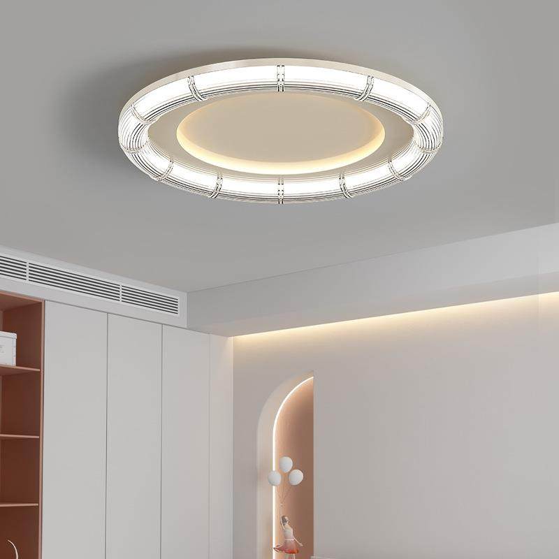 简约创意圆形LED吸顶灯卧室房间灯现代极简餐厅书房全光谱灯具,淘宝优惠券,粉丝福利购,淘宝优惠卷