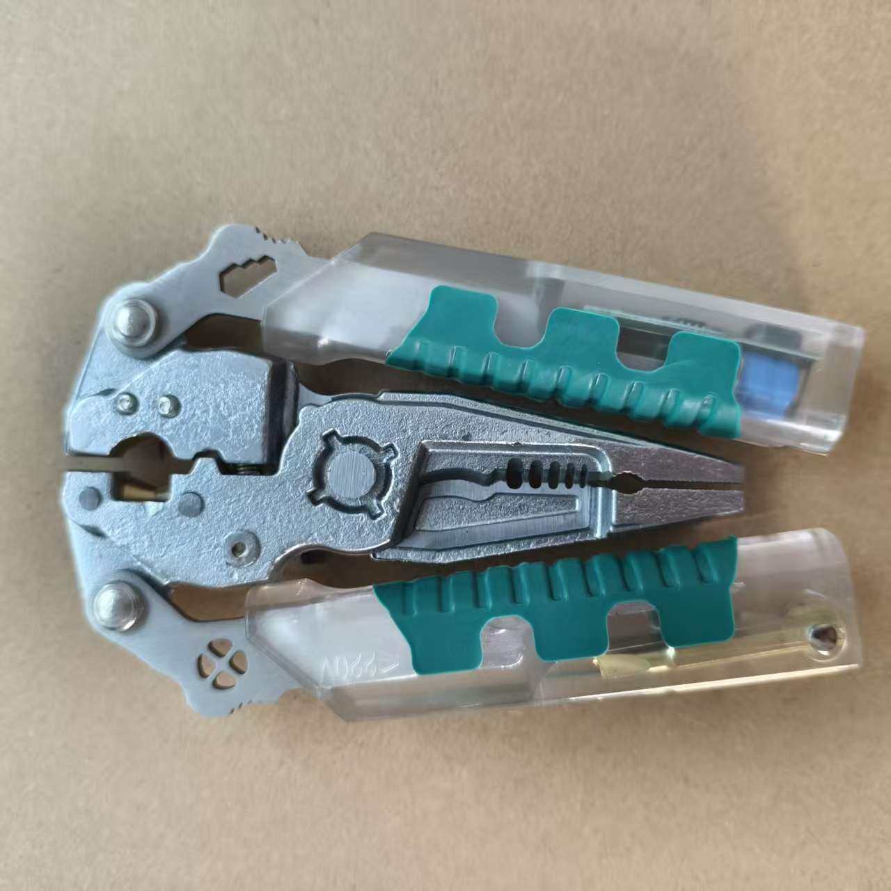 加厚多功能带测电尖嘴钳剥线钳 电工专用拔线剪线折叠电笔剥线钳,淘宝优惠券,粉丝福利购,淘宝优惠卷