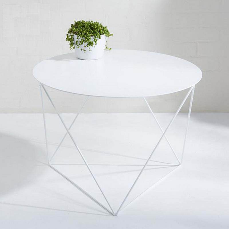 现代简约客厅茶几会客厅圆形几何脚轻奢角几家用小户型书房小矮桌,淘宝优惠券,粉丝福利购,淘宝优惠卷