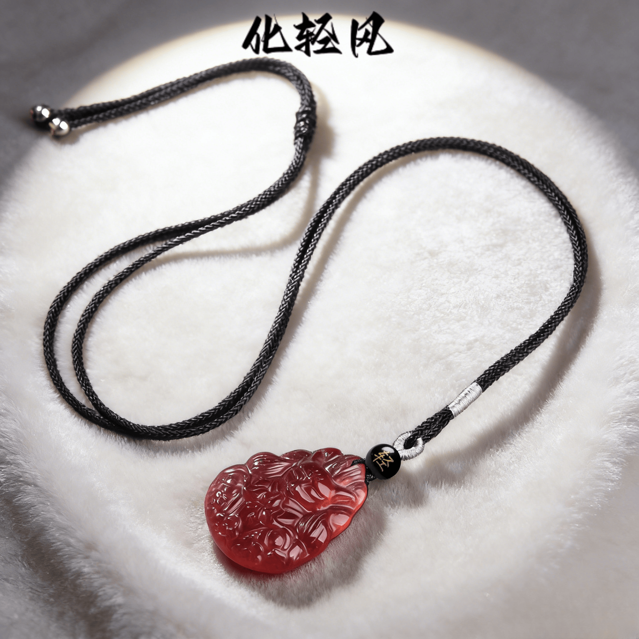 化轻风草莓晶九尾吊坠男女小众设计守爱情增魅力天然粉晶狐狸女士,淘宝优惠券,粉丝福利购,淘宝优惠卷