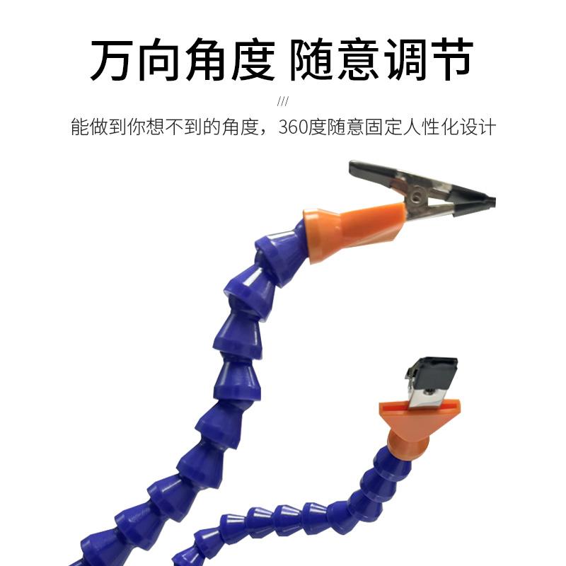 电烙铁焊接夹具辅助支架pcb焊台夹具多功能T12电路板维修固定器 - 图1