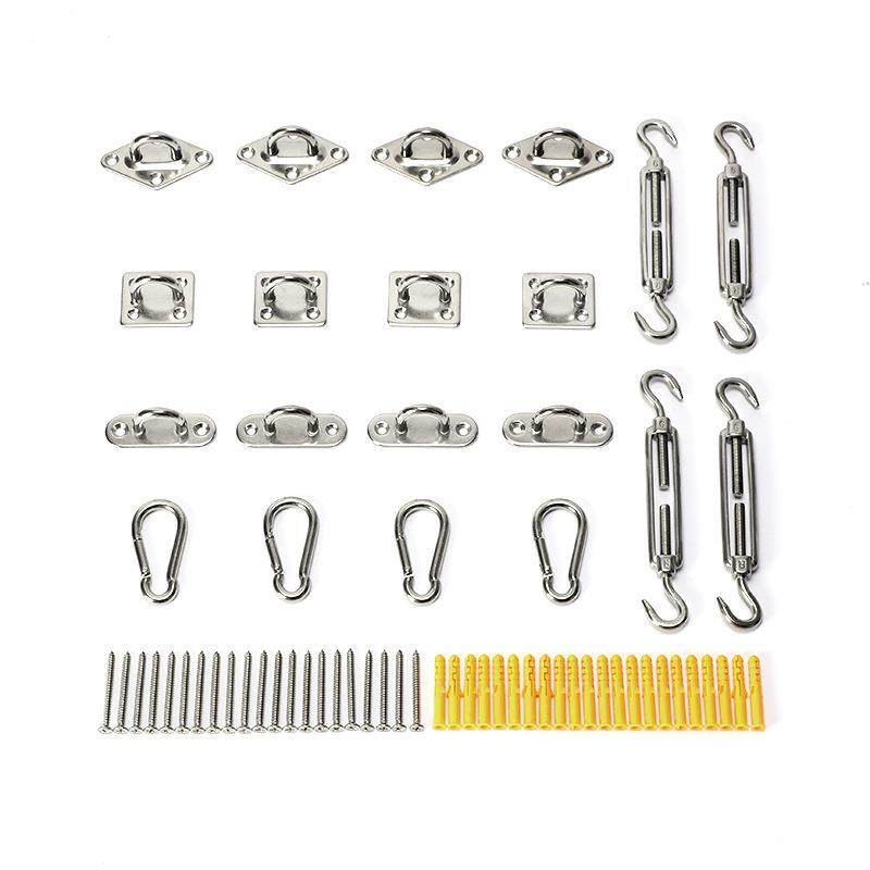 户外遮阳花篮螺丝配件不锈钢花篮螺丝螺栓不锈钢标准弹簧扣 门扣,淘宝优惠券,粉丝福利购,淘宝优惠卷