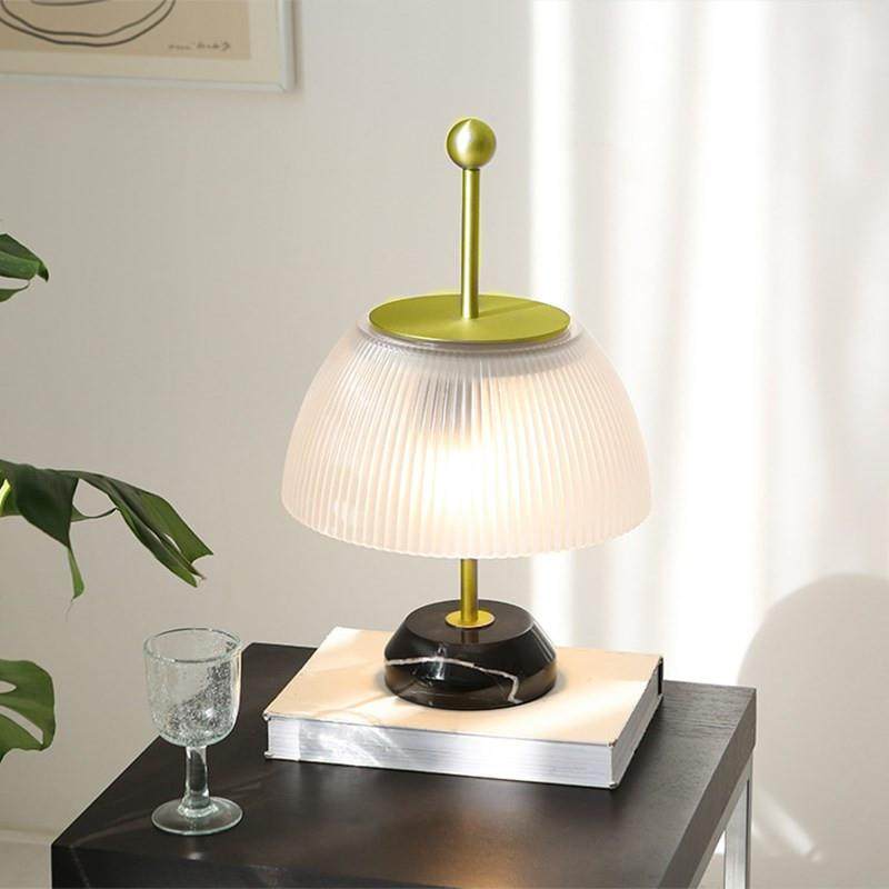 经典复古玻璃罩大理石头座韩式客房灯中古书房酒店大厅客房北欧风,淘宝优惠券,粉丝福利购,淘宝优惠卷