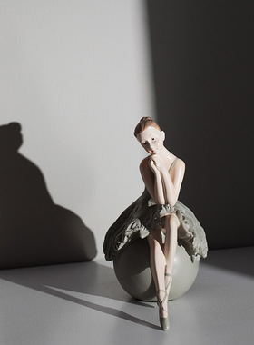 极速芭蕾女c孩人物家居钢琴装饰摆件创意生日礼物跳舞天使客厅房