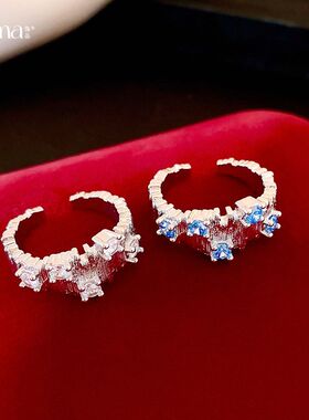 高级感戒指轻奢欧美小众不规则