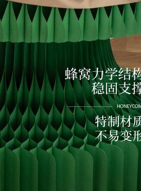 十八纸耶诞树家居饰品橱窗道具商场节庆装饰创意桌面客厅落地摆件