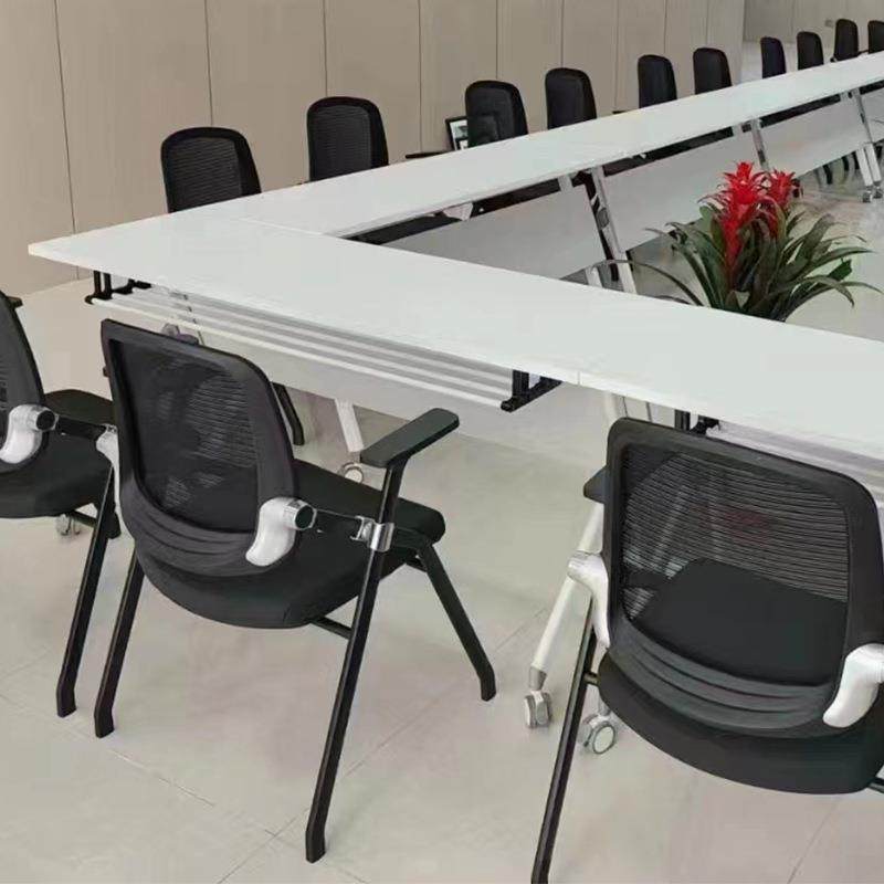 培训折叠椅子透气网布办公会议室员工培训椅带写字板简易凳子,淘宝优惠券,粉丝福利购,淘宝优惠卷