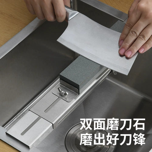 Двойной каменной кронштейн с двойной шлифовальной клеткой Мечана может отрегулировать шлифовальную стойку для нож.