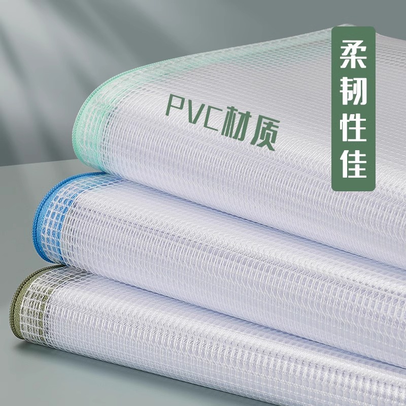 a4文件袋拉链式高考透明袋防水资料袋文件夹档案袋小学生塑料拉链袋文具袋试卷收纳办公用品网格考试专用袋子 - 图2
