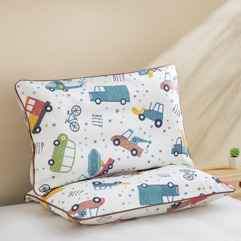 儿童枕套纯棉一只装4060卡通幼儿园枕头套单个全棉枕芯罩3050,淘宝优惠券,粉丝福利购,淘宝优惠卷