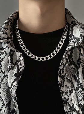 极速2021 Feashion Hot Cuban Chain Necklace Men Handmade Simp