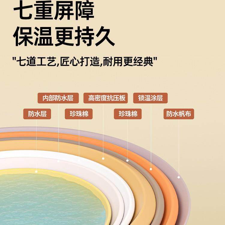 泡澡桶折叠浴缸大人浴桶家用全身洗澡桶儿童洗澡盆沐浴桶保温,淘宝优惠券,粉丝福利购,淘宝优惠卷