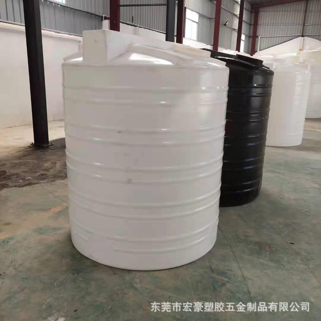 10立方耐腐蚀抗氧化水塔立式白胶桶搅拌桶储罐溶药桶10吨储水罐 - 图1