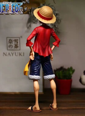 新品海贼a王模型组立自信笑脸大笑鲁夫双形态换脸模型摆件生日礼