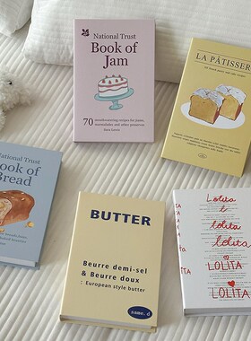 新品奶油风现代简约假书摆件道具书模型客L厅创意家居饰品装饰书