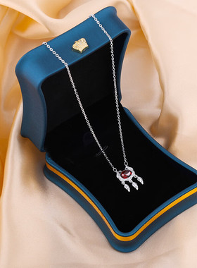 美芙仁捕梦网银项链女纯20