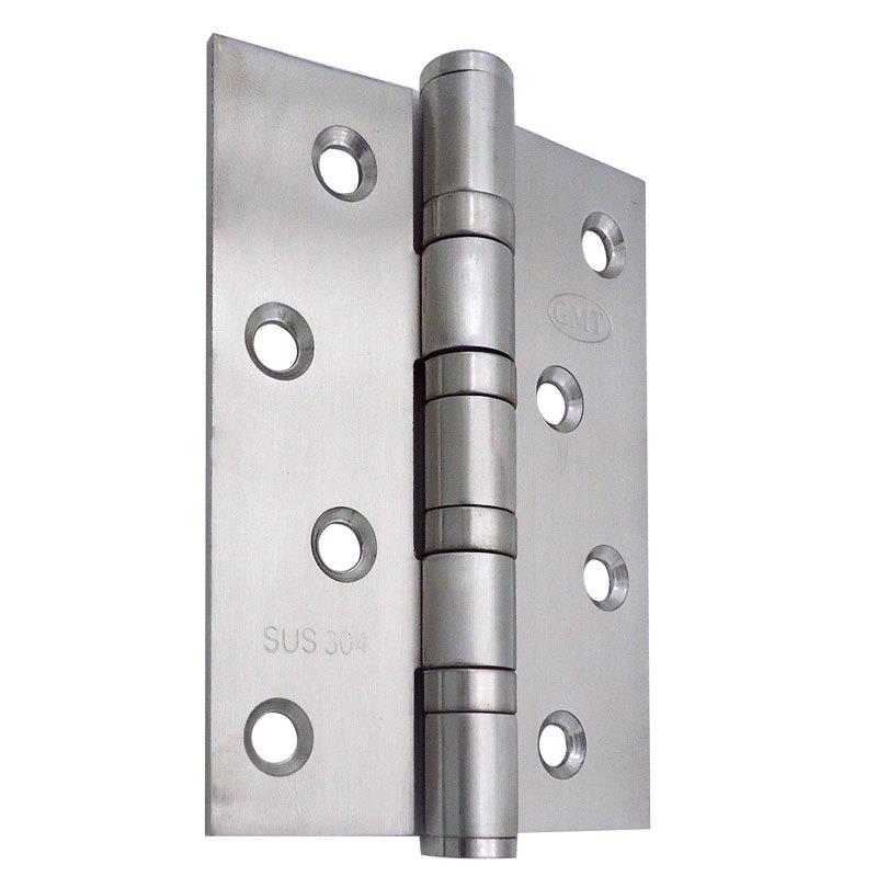 不锈钢合页304房门铰链4寸3.0厚4X3X3 1片价格折叠门门窗衣柜门 - 图3