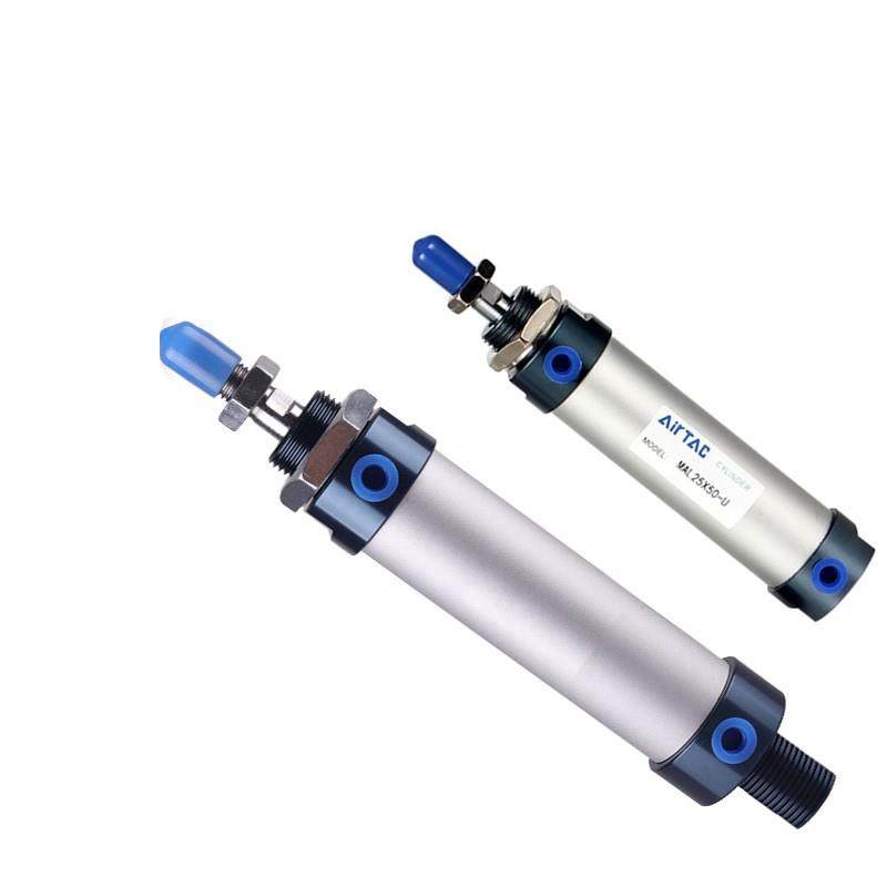 迷你气缸MAL16/20/25/32/40X10-15*20X25X30X35X40X50X60X70X80CA - 图3