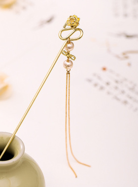 极速Simple Fashion and Retro Chinese Hairpins CSlips Full Go