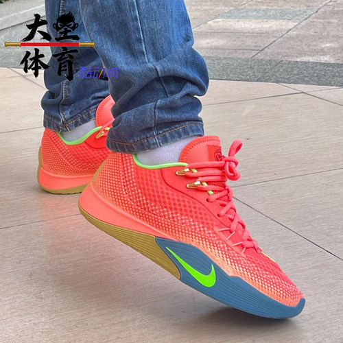 大圣体育 Nike/耐克 S.T. Flare 气焰 运动实战篮球鞋 HF0232-600 - 图1