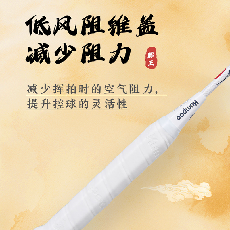 熏风滕王羽毛球拍全碳素薰风滕王阁礼盒装国潮攻防均衡学生选修课