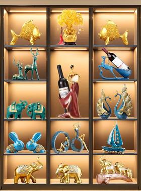 极速家居客厅酒柜装饰品摆件餐边柜子办公室桌面书V房书柜现代高