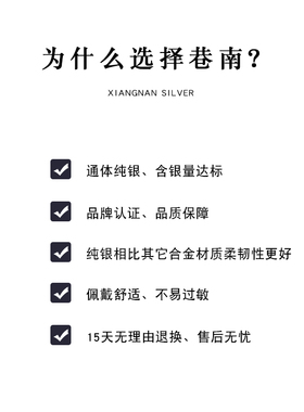 极速【巷南】纯银许愿项链轻奢毛衣链inJs嘻哈轻奢小众百搭夏锁骨