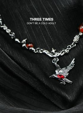 ins朋克锁骨链THREETIMES亚比Y2K