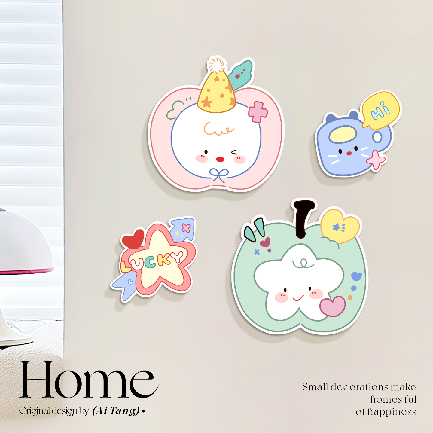 墙面修补遮丑装饰贴3d立体补洞墙贴衣柜壁纸瓷砖破损修补遮盖贴,淘宝优惠券,粉丝福利购,淘宝优惠卷