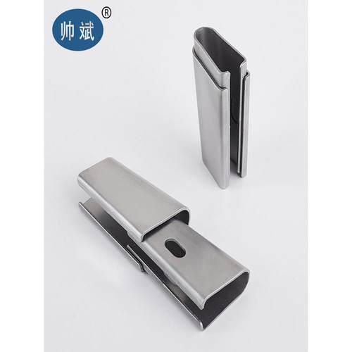 上下双层铁床配件方管圆管角码角铁固定件五金连接件铁床焊接插片 - 图1