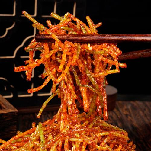 老式红绿丝组合辣条辣丝儿童年儿时怀旧麻辣零食休闲追剧解馋小吃 - 图2