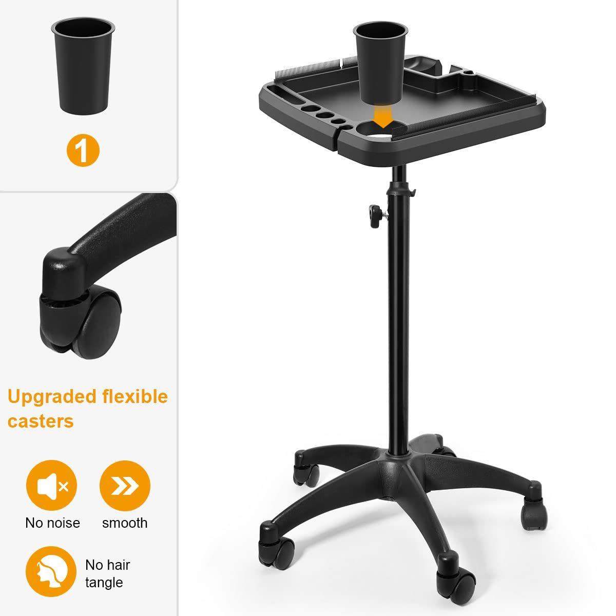 跨境新款染发置物支架染发工具理发店架染碗架美发收纳推车置物架,淘宝优惠券,粉丝福利购,淘宝优惠卷