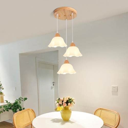 过道灯走廊灯现代简约阳台灯奶油风花朵衣帽间入户玄关吸顶灯L271 - 图0