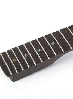 [哑光]22品ST鸡翅木琴柄电吉他琴颈彩贝音点-牛骨上枕STStrat