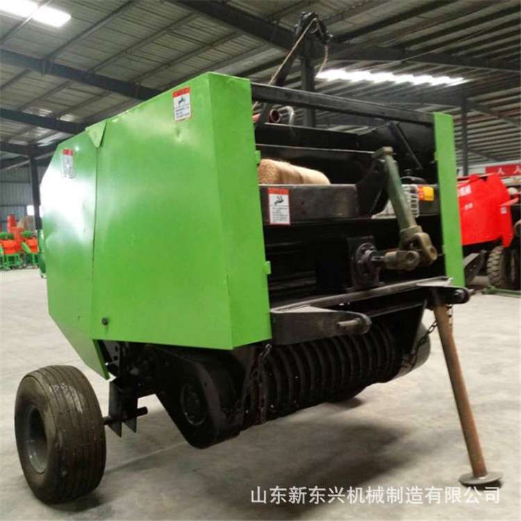 四轮车带秸秆粉碎打捆机 小麦打捆翻晒机 悬挂式自动捡拾打捆机 - 图0