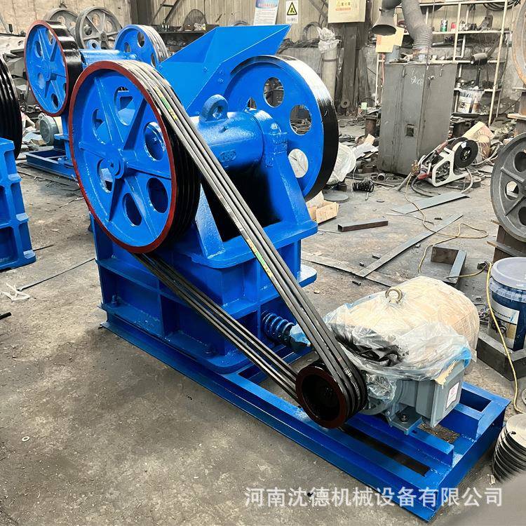 石灰岩小型颚式破碎机混凝土建筑垃圾碎石机花岗岩鹅卵石制砂机 - 图2