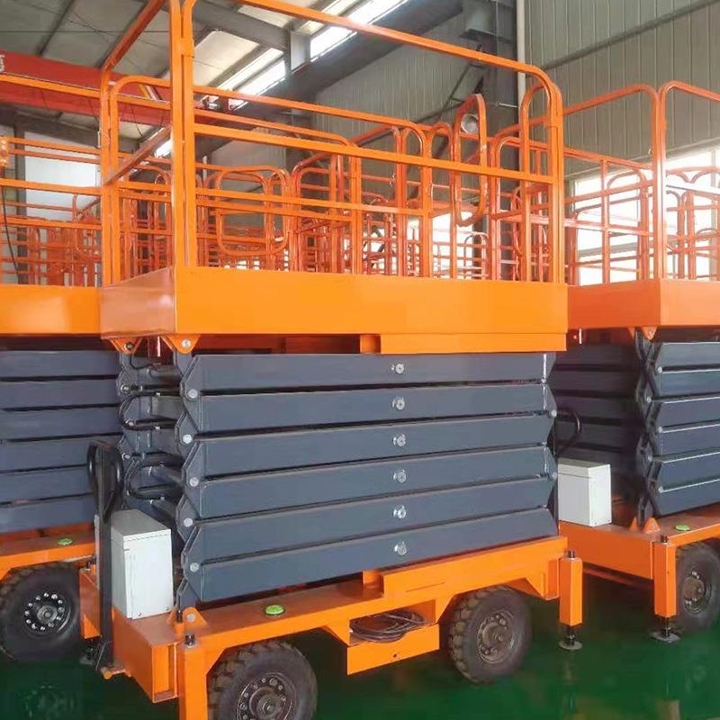 剪叉式移动升降机现货全自动液压高空作业车升降平台电动 - 图1