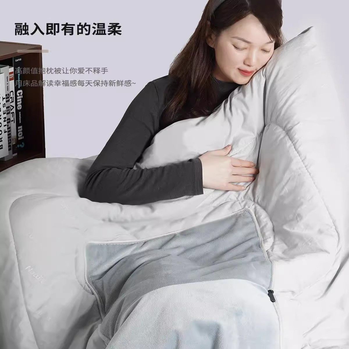 四季款图案刺绣抱枕被两用二合一抱枕车载办公室沙发午睡四季通用,淘宝优惠券,粉丝福利购,淘宝优惠卷