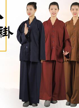 僧服短褂小褂和尚尼姑师父僧衣