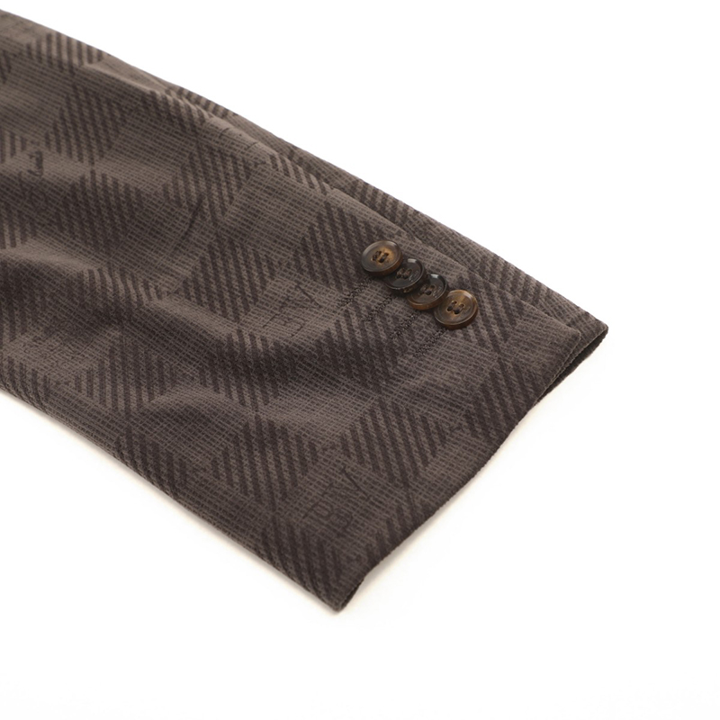 J.benato/宾度男士秋冬西装外套商务百搭修身单排扣翻领时尚西服 - 图3