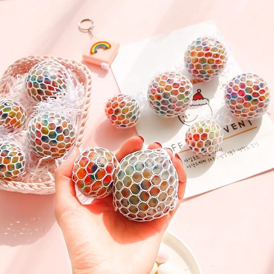 解压发泄球葡萄球学生玩具学生捏捏乐成人解压神器夜市摆地摊货源