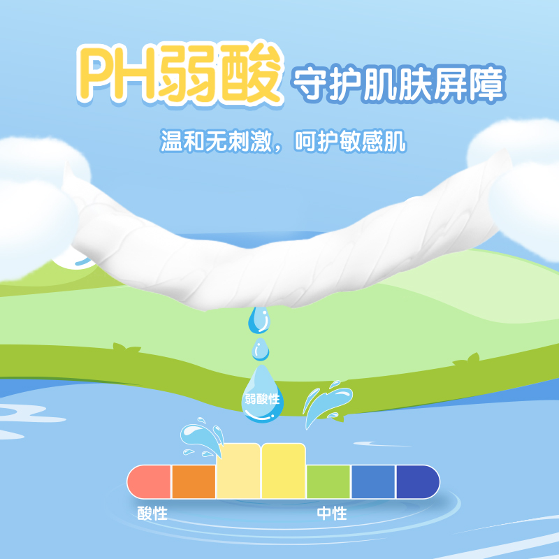 心相印湿厕纸40片云熊99.9%杀菌消毒卫生湿纸巾擦屁股家用实惠装 - 图2